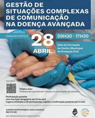 WORKSHOP | Gest&atilde;o de Situa&ccedil;&otilde;es Complexas de Comunica&ccedil;&atilde;o na Doen&ccedil;a Avan&ccedil;ada