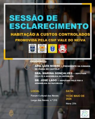 Habita&ccedil;&atilde;o a Custos Controlados | Sess&atilde;o de Esclarecimento