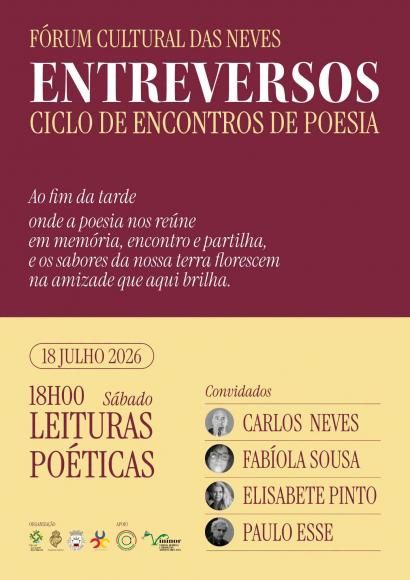 ENTREVERSOS | Ciclo de Encontros de Poesia