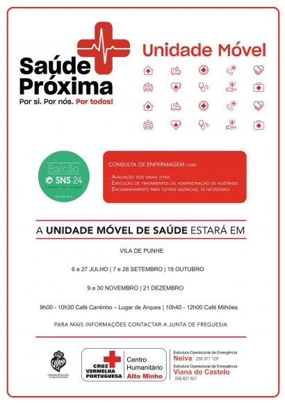 Unidade M&oacute;vel de Sa&uacute;de | Vila de Punhe