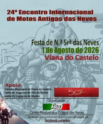 24.&ordm; Encontro Internacional de Motos Antigas das Neves
