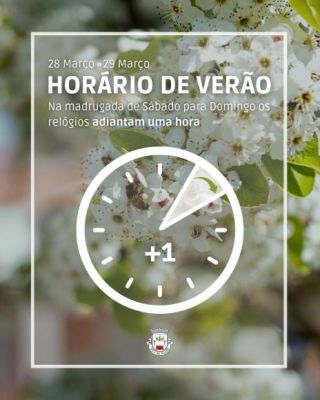 Esta noite os rel&oacute;gios avan&ccedil;am uma hora!